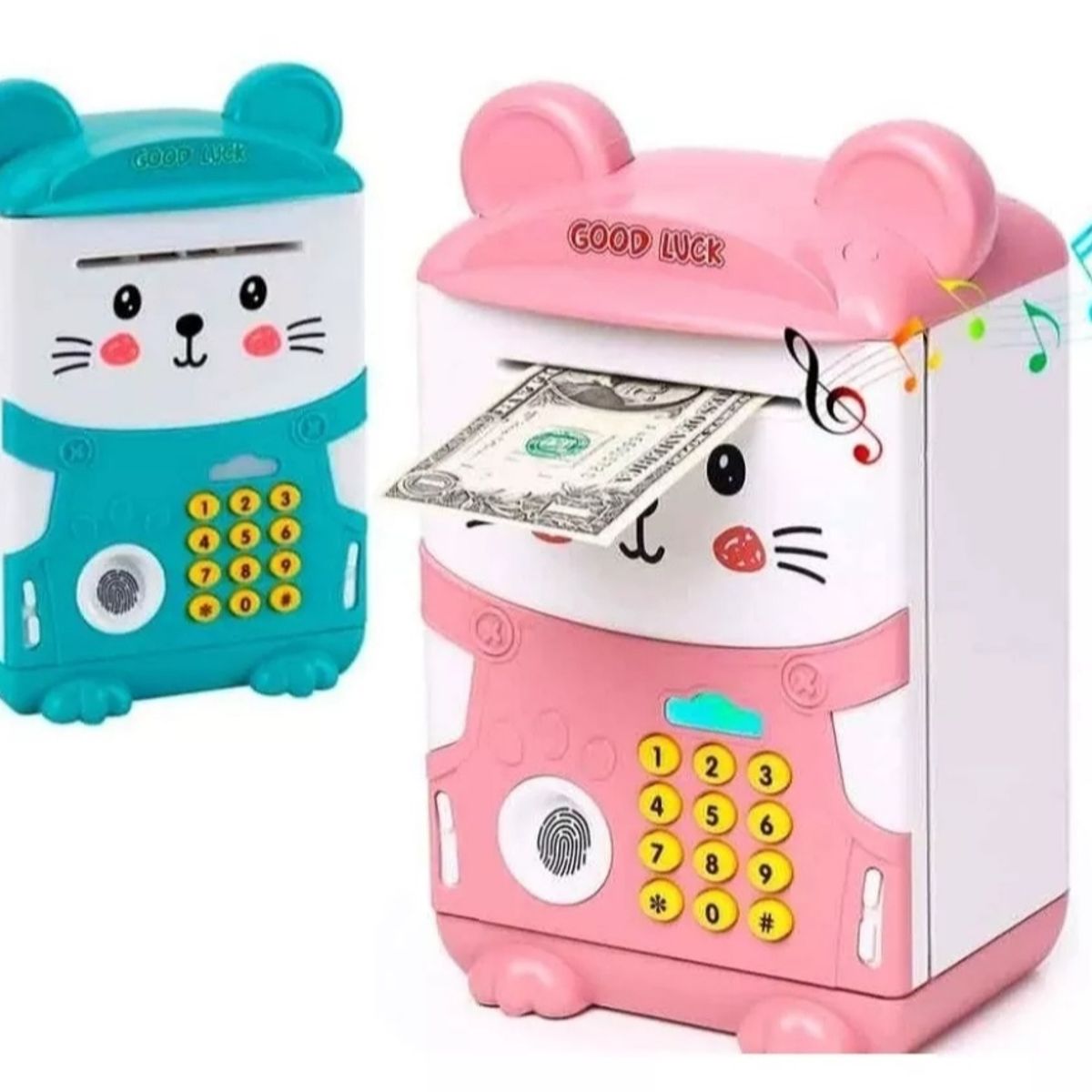 GENERICO - Alcancia Electrónicacaja Fuerte Para Niños-Niñas Con Huella