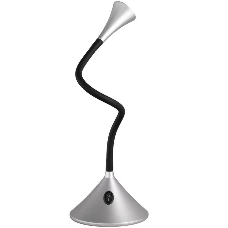 BP - Lámpara De Escritorio Led Cobra Luz Cálida Gris BP