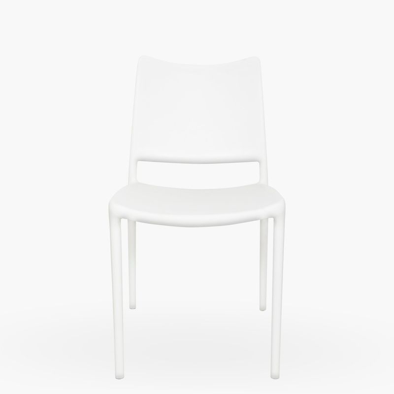 FORM DESIGN - Silla plastico terraza Todi Blanco Form
