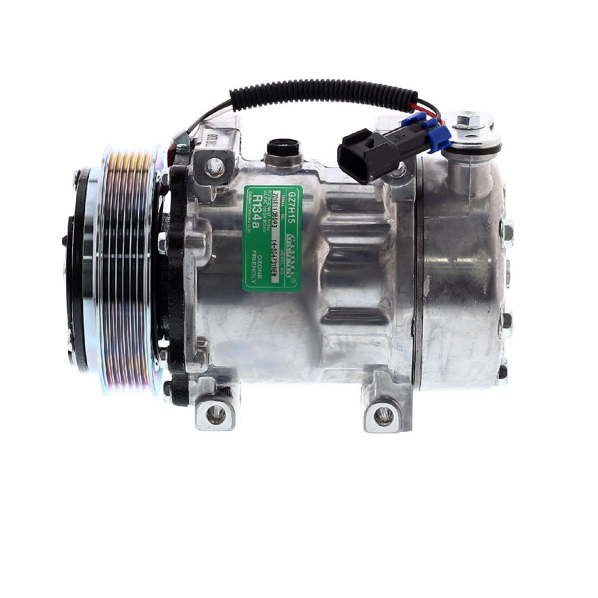 AMERICAN AIR - COMPRESOR SD7H15 6PK 12V 125MM TAPA GA AFTERMARKET U4039