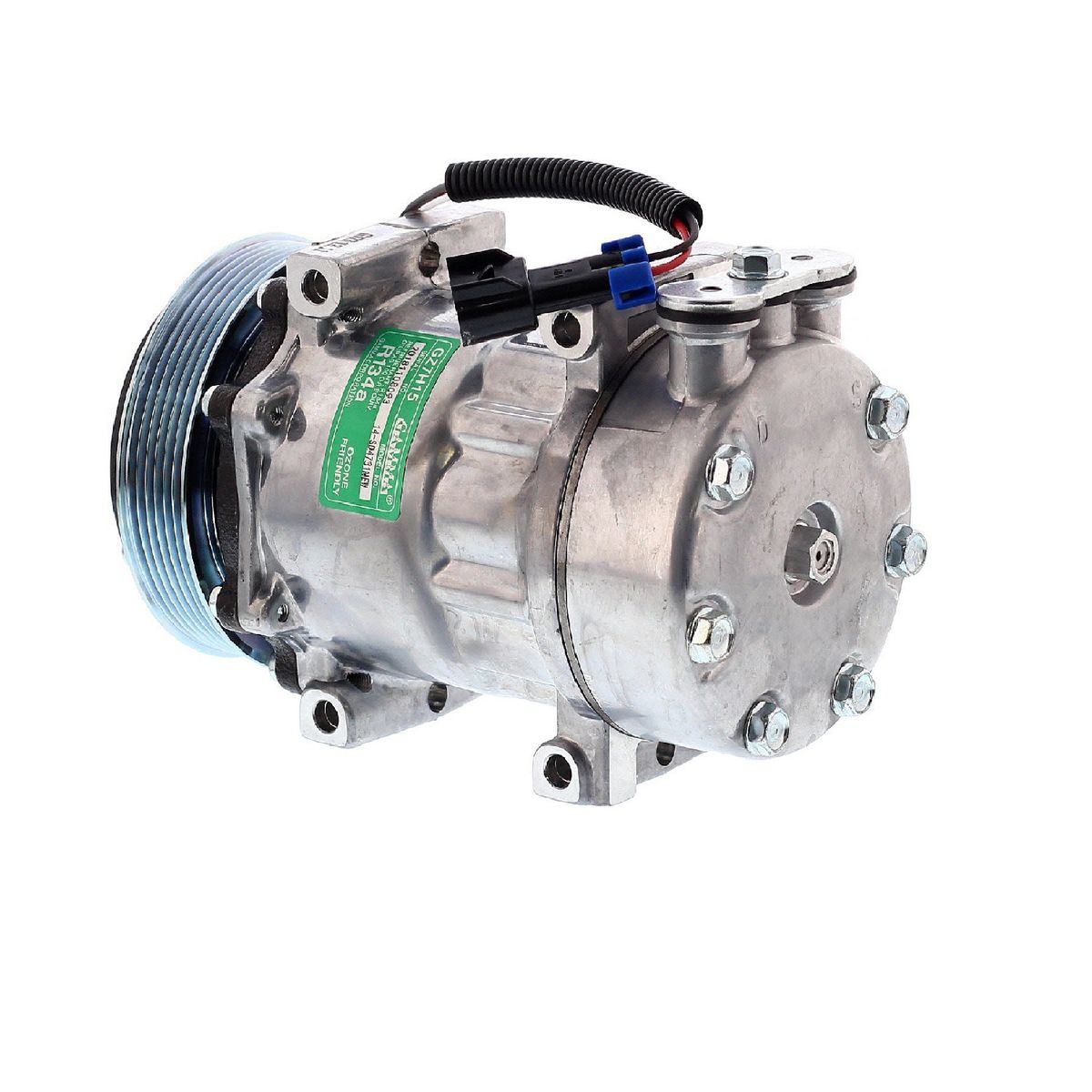 AMERICAN AIR - COMPRESOR SD7H15 6PK 12V 125MM TAPA GA AFTERMARKET U4039