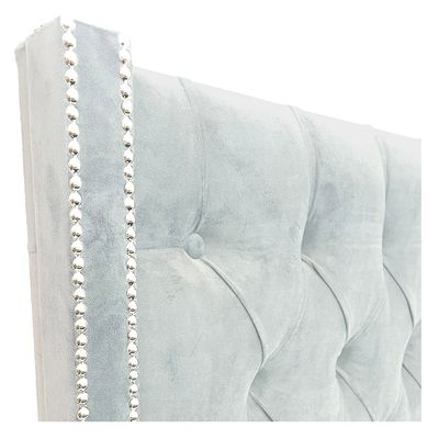 Imagen 2 del producto Respaldo Romano súper king gris perla