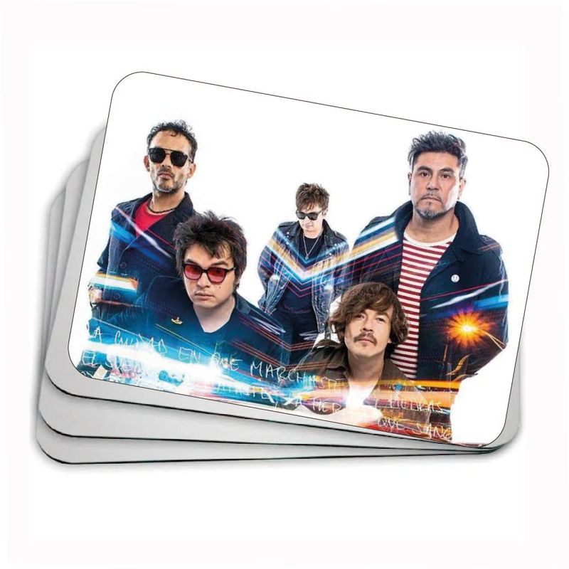 GENERICO - Mouse Pad  LOS BUNKERS Grupo chileno rock español  21 x 17 cm