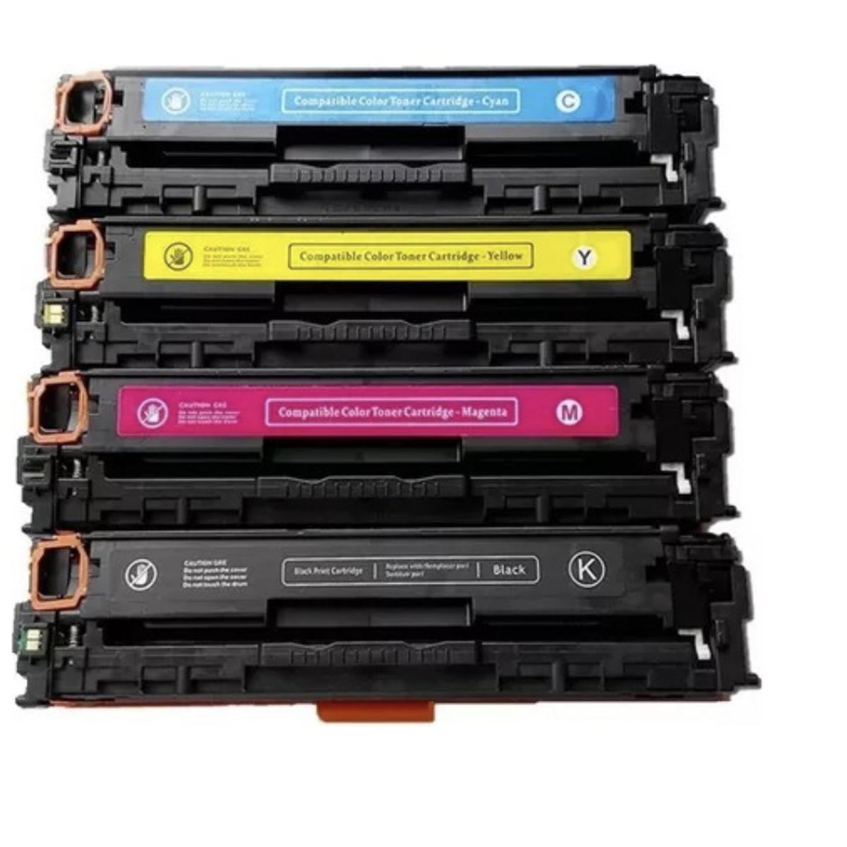 GENERICO - 4 Toner Alternativo Para Hp Cf410x 411x 412x 413x M452 M377 6500pag