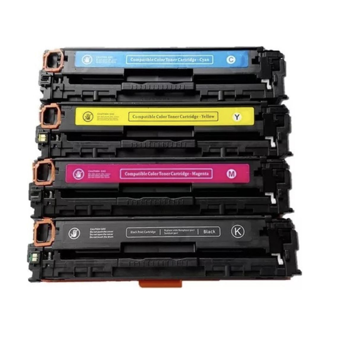 GENERICO - 4 Toner Alternativo Para Hp Cf410x 411x 412x 413x M452 M377 6500pag