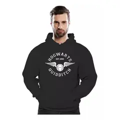 ROLY - Poleron Hombre Hogwarts Quidditch Harry Potter