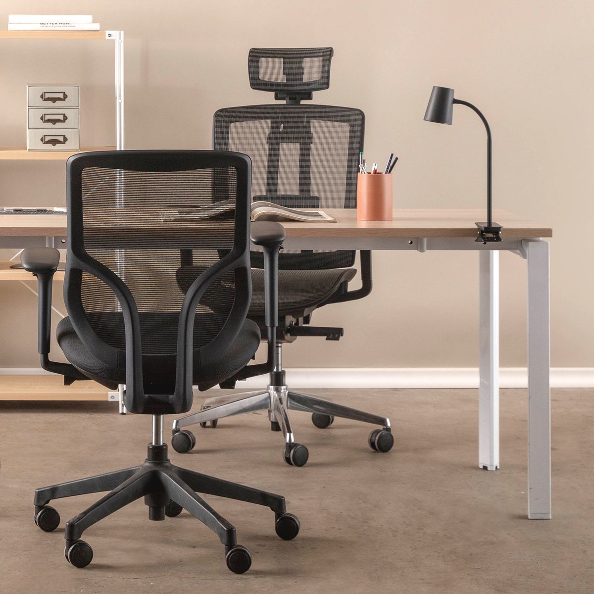 FORM OFFICE - Silla Escritorio Air Gris Oscuro Form