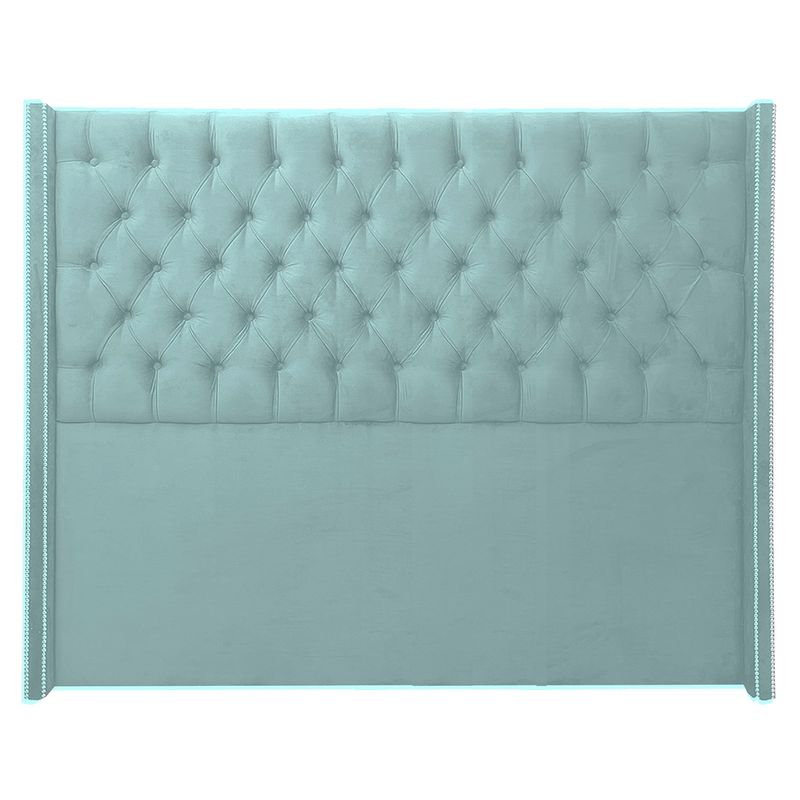 WALTHER - Respaldo Romano king verde agua