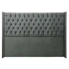WALTHER - Respaldo Romano súper king gris