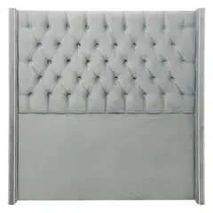 WALTHER - Respaldo Romano 2 plazas gris perla