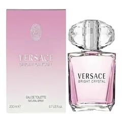 VERSACE - Bright Crystal Edt 200ml Mujer.