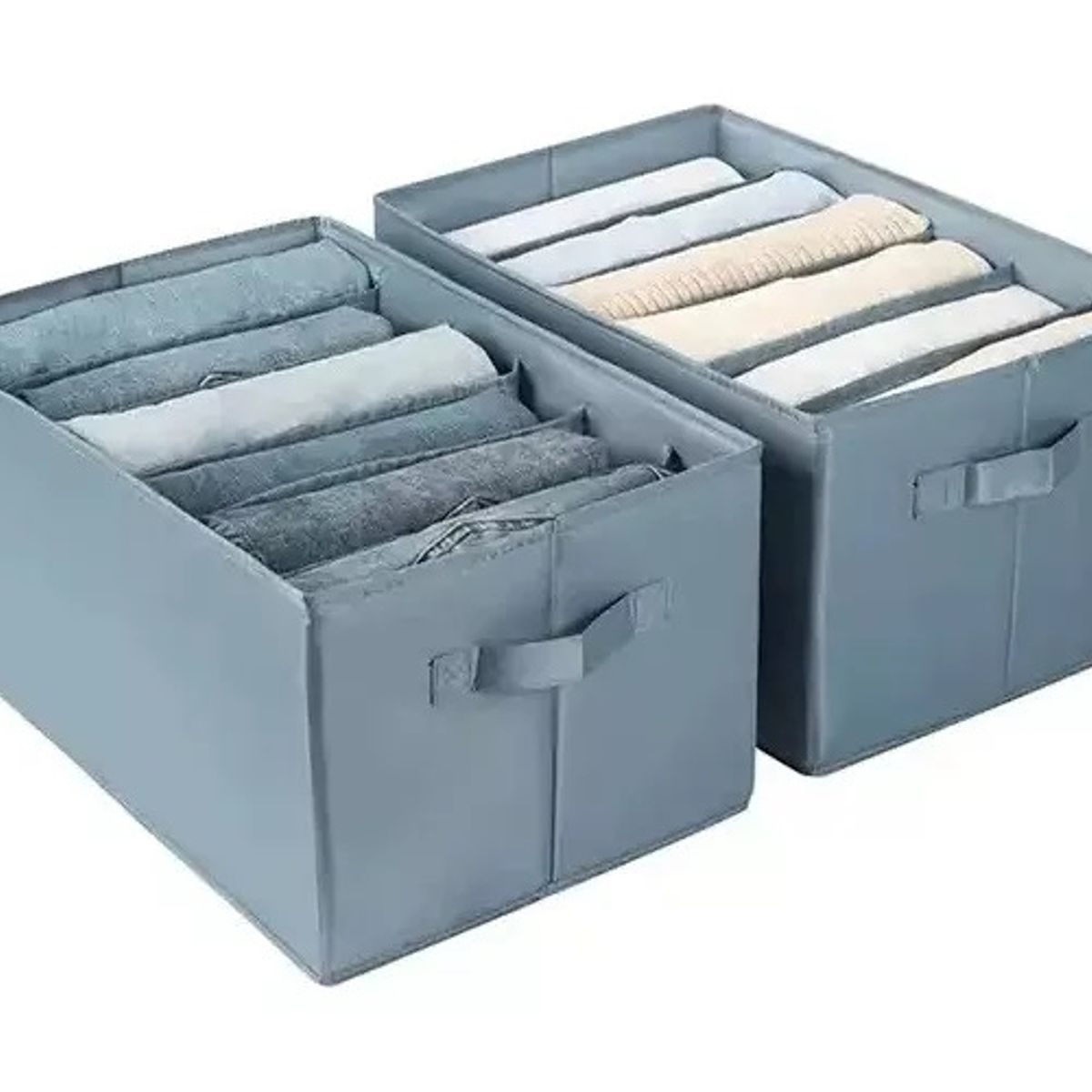 GENERICO - Organizador De Ropa Jeans Pantalones Camisa Armario 2 Pcs