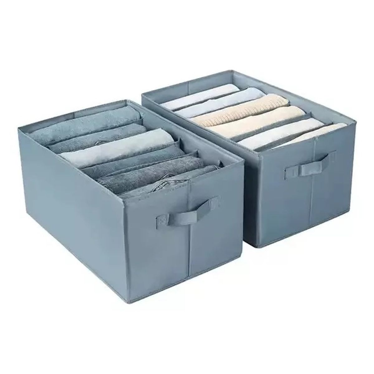 GENERICO - Organizador De Ropa Jeans Pantalones Camisa Armario 2 Pcs