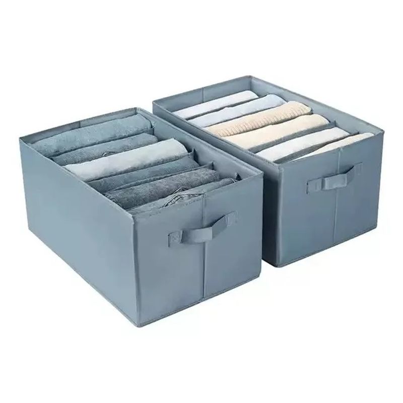 GENERICO - Organizador De Ropa Jeans Pantalones Camisa Armario 2 Pcs