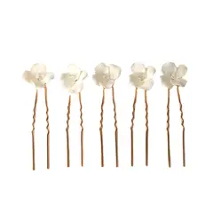 VATYERTY - 5 piezas diseñ flor elegante nupcial pelo boda fiesta