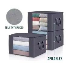 GENERICO - 3 Unidades Organizador De Bolsas De Almacenamiento De Ropa
