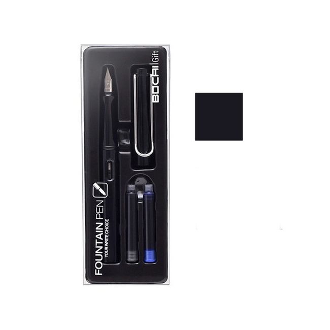 GENERICO - Lápiz Pluma Fuente Bolígrafo Estilográfico Negro