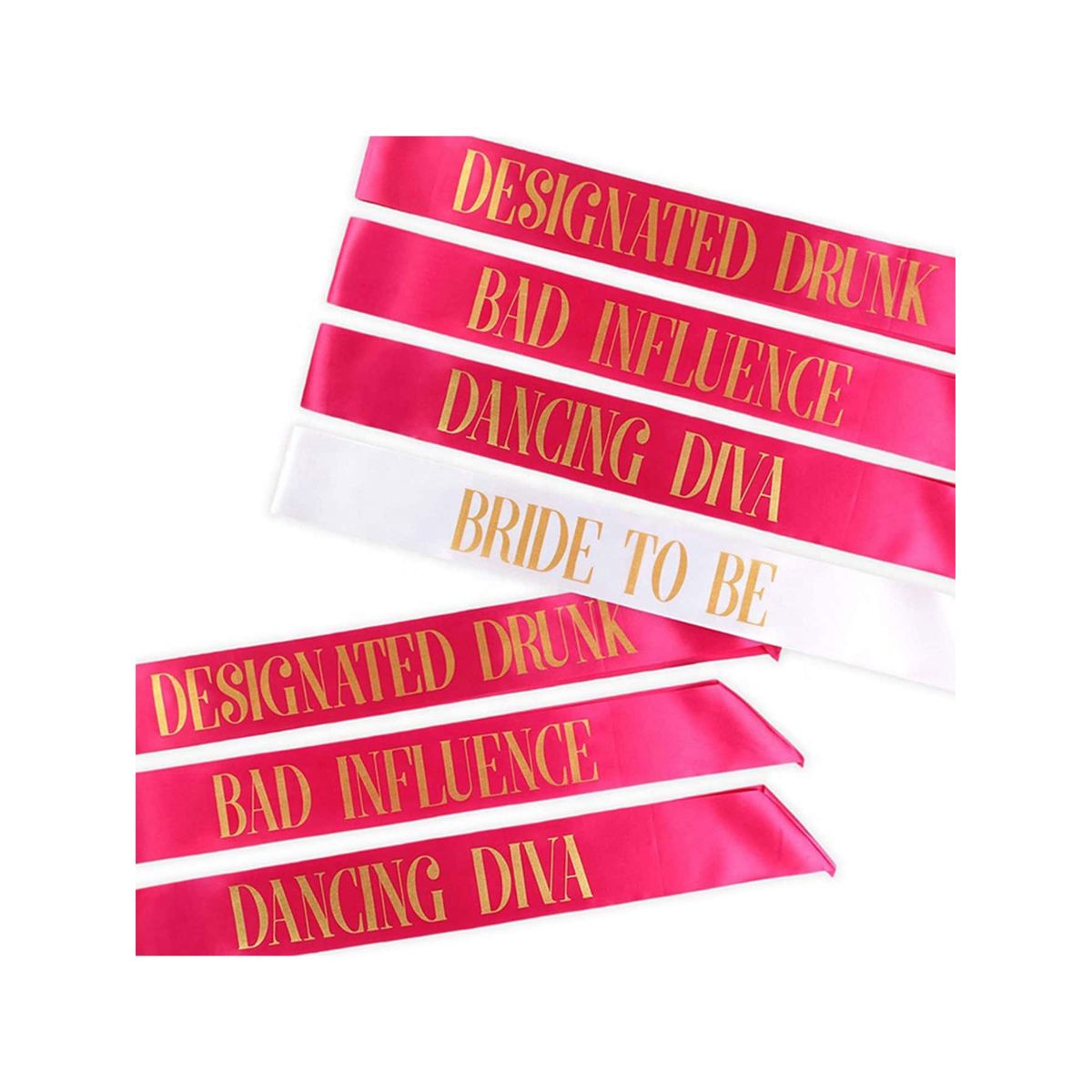 VATYERTY - 7 embalar despedida soltera Fajas para fiesta nupcial Rosa