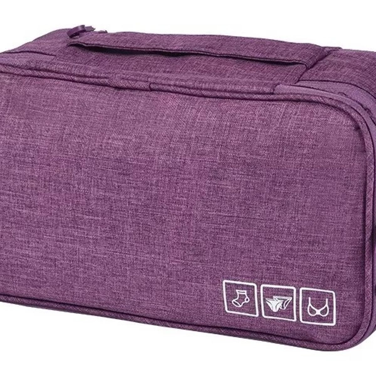 GENERICO - Bolso Viaje Organizador De Ropa Interior Impermeable  Lila