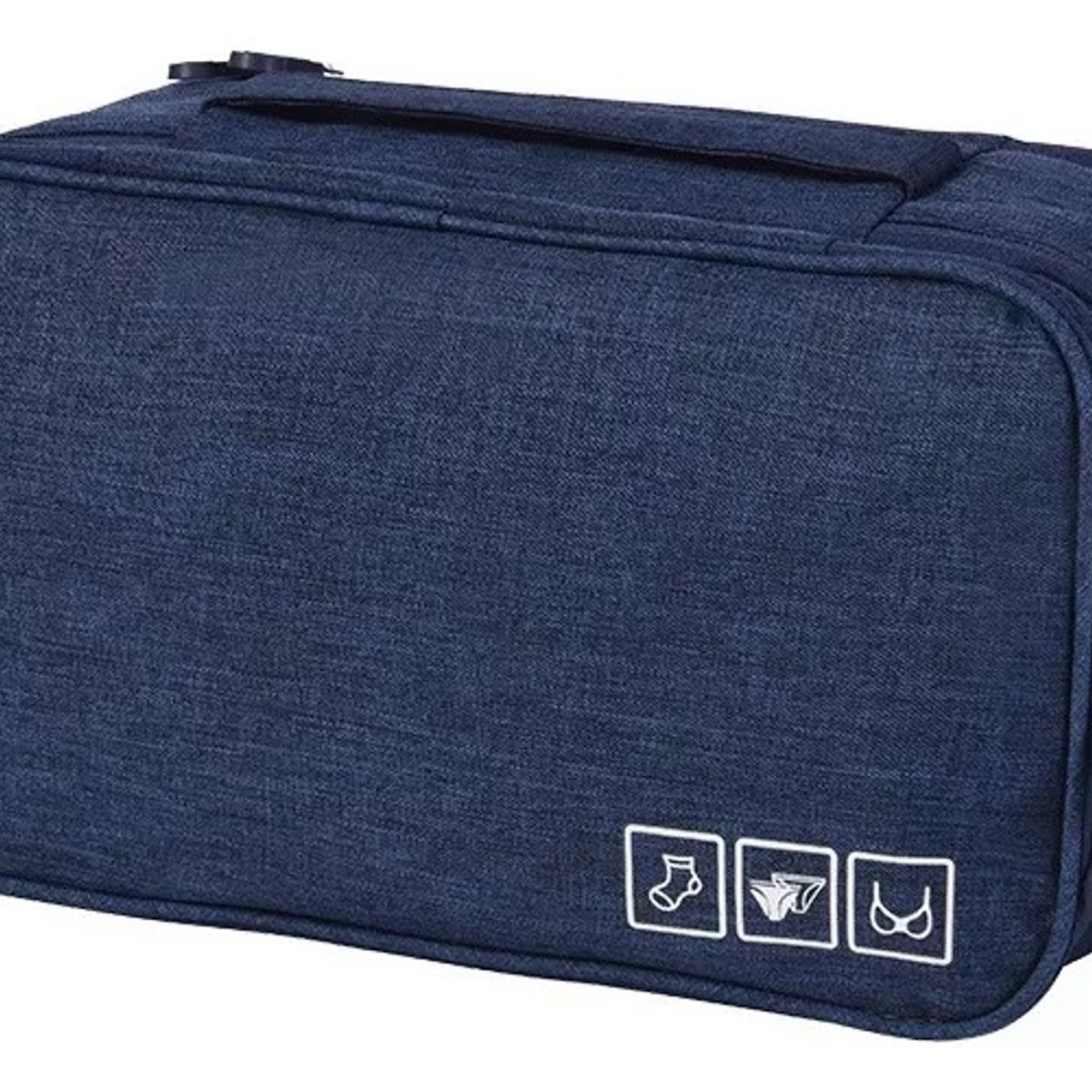 GENERICO - Bolso Viaje Organizador De Ropa Interior Impermeable Azul