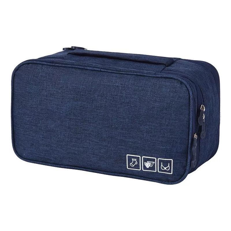 GENERICO - Bolso Viaje Organizador De Ropa Interior Impermeable Azul