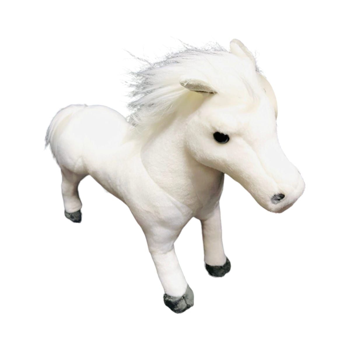 GENERICO - Peluche de Caballo Felpa Blanco