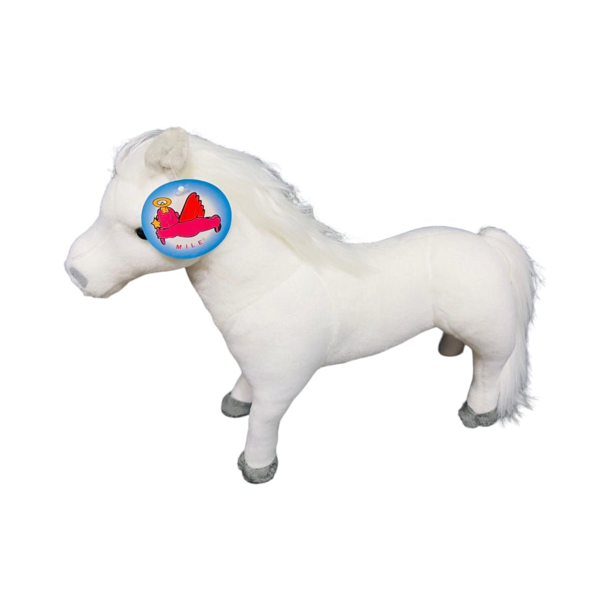 GENERICO - Peluche de Caballo Felpa Blanco