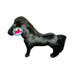 GENERICO - Peluche de Caballo Felpa Negro
