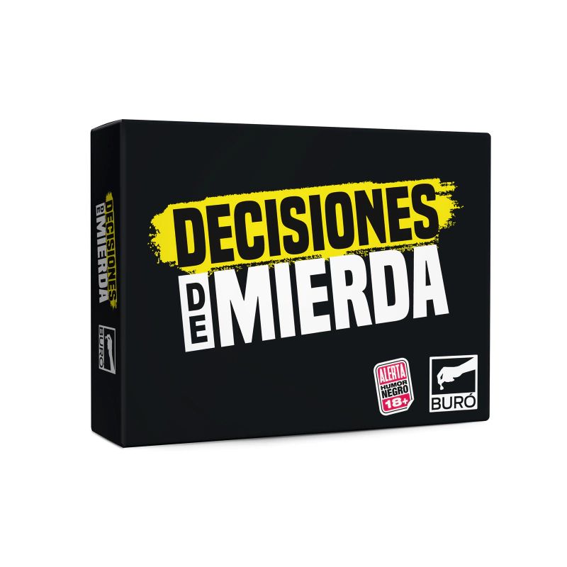 EDGE ENTERTAINMENT - Juego de cartas Decisiones de mierda Buró