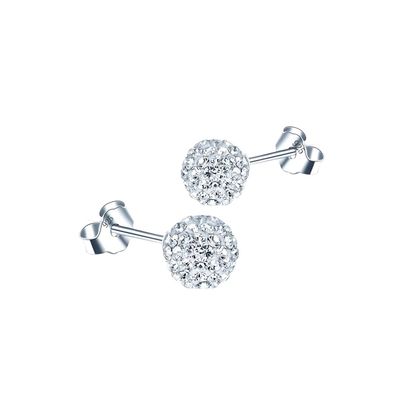 Imagen 2 del producto Aros De Plata Con Micro Circones Incrustados