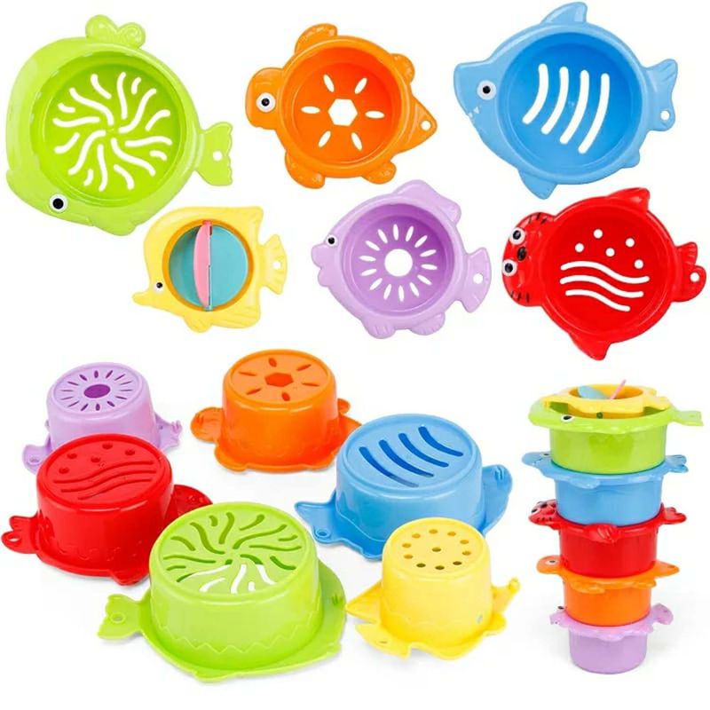 GENERICO - Juguete De Baño Educativo Divertido Con Forma De Pez