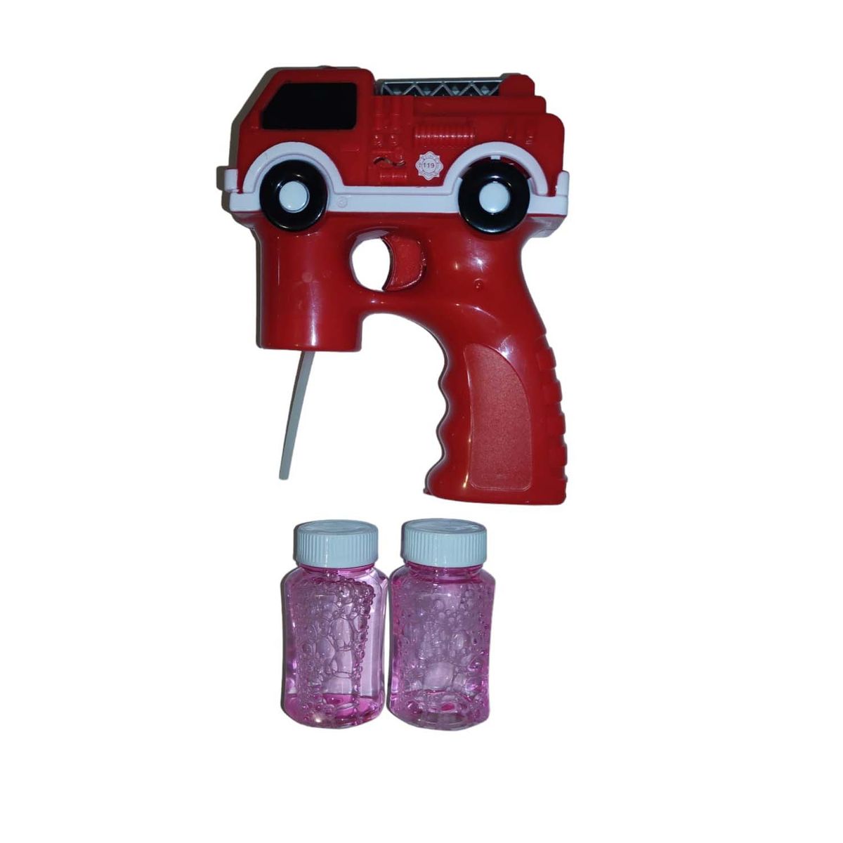 GENERICO - Juguete para exteriores para hacer burbujas niños bombero