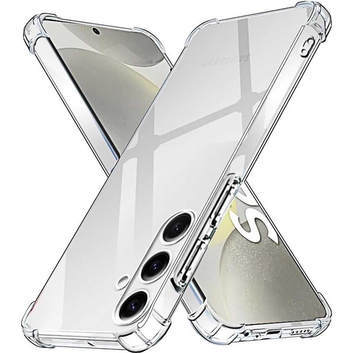 GENERICO - Carcasa Transparente Para Samsung S24 Normal