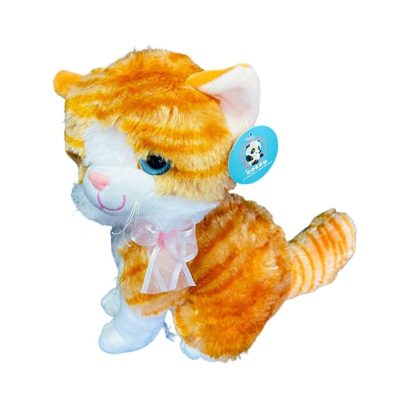 GENERICO - Peluche Animal Gato Naranjo