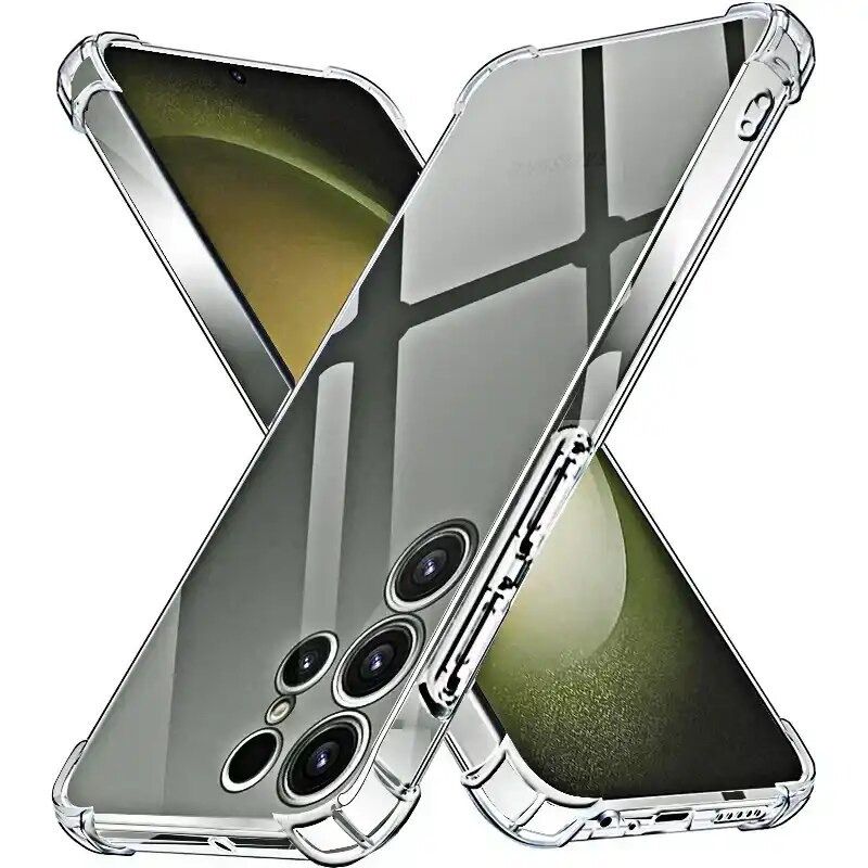 GENERICO - Carcasa Transparente Reforzada Para Samsung S24 Ultra