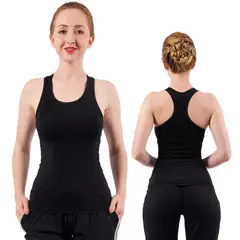 EVERSO - Camisetas Sin Manga Deportivas Secado Rápido Polera Fitness Mujer