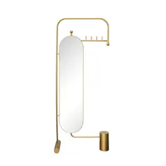 GENERICO - Espejo Perchero Dorado 80x190 cm WH Deco