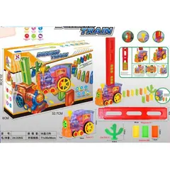 GENERICO - Juego De Tren De Dominó Para Niños Multicolor