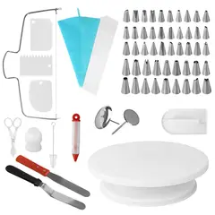 DANNY HOME - Juego de Accesorios para Pastelería de 73 Piezas