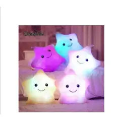 GENERICO - Cojín Almohada Forma Estrella Luminoso colores surtidos