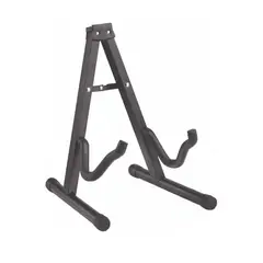 HENDRIX - Soporte Plegable para Guitarra y Bajo Hx0061 Negro.