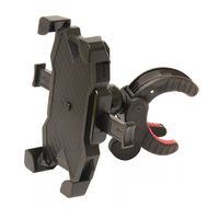 Soporte Bicicleta Y Moto Celular Rotación 360 Negro