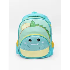 OEM - MOCHILA ESCOLAR DIBUJOS ANIMADOS 3D - Verde