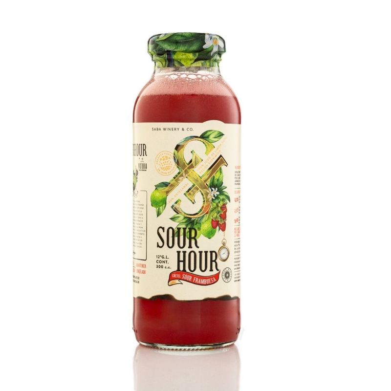SOUR HOUR - Don Sour sabor Frambuesa formato 300 cc
