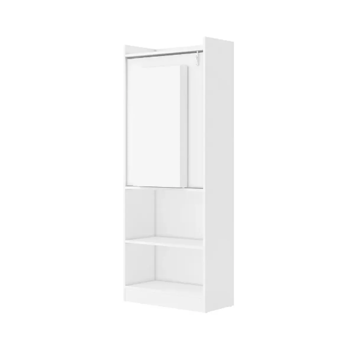 BE DESIGN - ARMARIO PRATIC CON MESA RETRACTIL BLANCO - 2993.0001