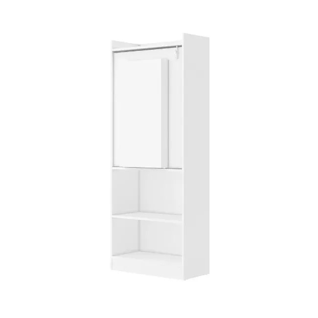 BE DESIGN - ARMARIO PRATIC CON MESA RETRACTIL BLANCO - 2993.0001