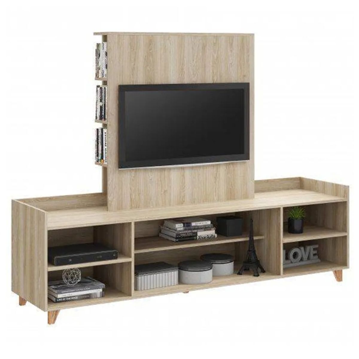 BE DESIGN - RACK TV PANEL 9001 AURORA BEIGE - 3453167