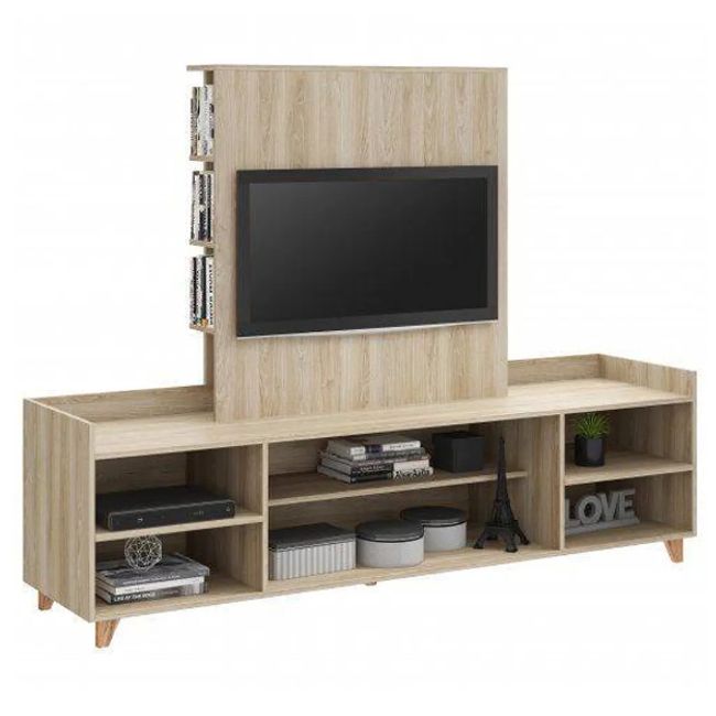 BE DESIGN - RACK TV PANEL 9001 AURORA BEIGE - 3453167