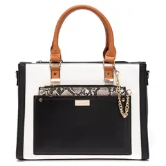 GACEL - Cartera - Dos Asas Grande - - Off White