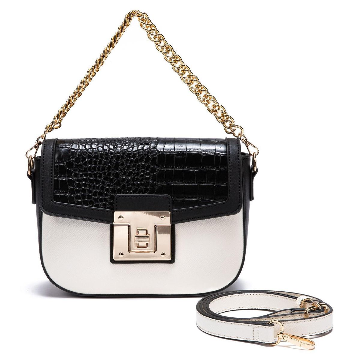 GACEL - Cartera - Retro con Tapa - Gacel - Off White